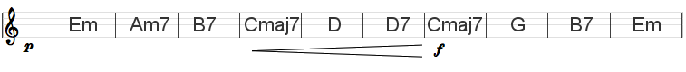 Grade 2 Guitar Rhythm Example 2