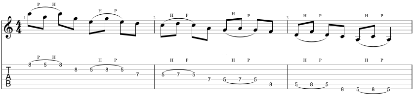 Guitar Grade 2 Lead Example 2