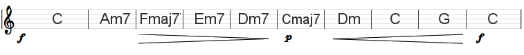 Guitar Grade 2 Rhythm Example 3