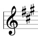 A Major Key Signature